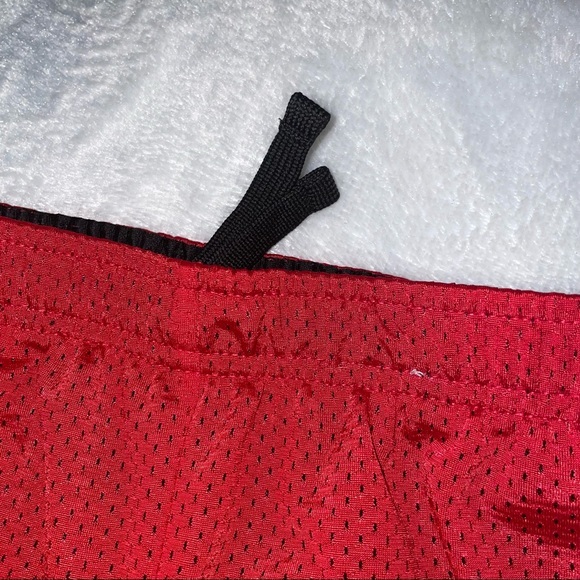 Athletic Works mesh shorts Boys activewear Red Black Basketball small 6/7* - Picture 6 of 8